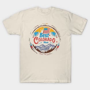 Best Mom in the COLORADO, mothers day gift ideas, love my mom T-Shirt